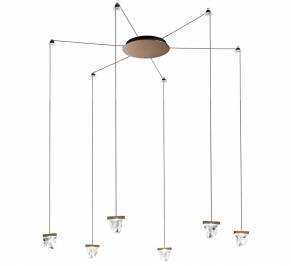 Светильник  потолочный подвесной (Люстра) Fabbian Tripla, F41 G03 76