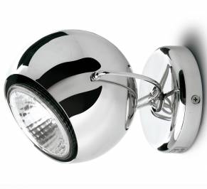 Светильник  настенный  (Спот) Fabbian Beluga Steel, D57 G11 15