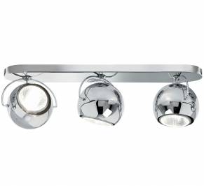 Светильник  потолочный накладной (Спот) Fabbian Beluga Steel, D57 G21 15