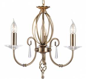 Светильник  потолочный подвесной (Люстра) Elstead Lighting Aegean, AG3 AGED BRASS