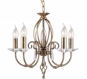 Светильник  потолочный подвесной (Люстра) Elstead Lighting Aegean, AG5 AGED BRASS