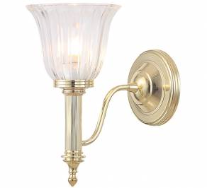 Светильник  настенный накладной (Бра) Elstead Lighting Bathroom, BATH/CARROLL1 PB