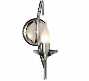 Светильник  настенный накладной (Бра) Elstead Lighting Brightwell, BR1 NICKEL