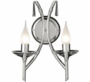 Светильник  настенный накладной (Бра) Elstead Lighting Brightwell, BR2 NICKEL