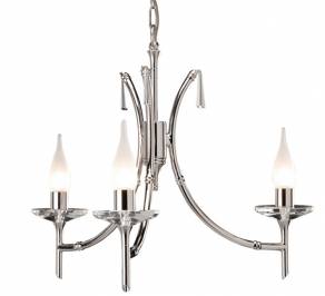 Светильник  потолочный подвесной (Люстра) Elstead Lighting Brightwell, BR3 NICKEL