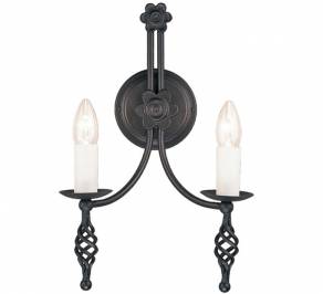 Светильник  настенный накладной (Бра) Elstead Lighting Belfry, BY2 BLACK