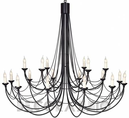 Светильник потолочный подвесной (Люстра) Elstead Lighting Carisbrooke - CB18 BLACK