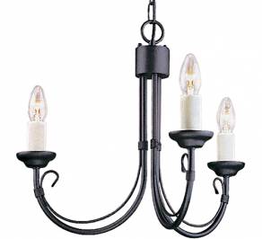 Светильник  потолочный подвесной (Люстра) Elstead Lighting Chartwell, CH3 BLACK