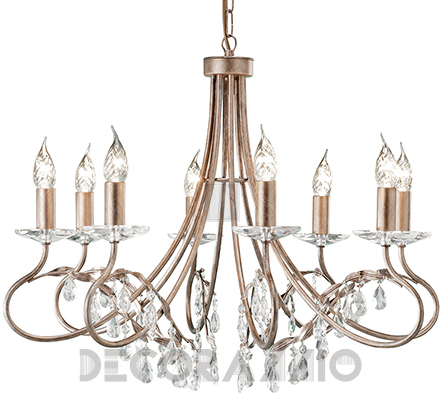 Светильник потолочный подвесной (Люстра) Elstead Lighting Christina - CRT8 SILVER/GOLD