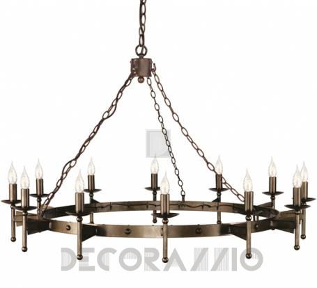 Светильник  потолочный подвесной (Люстра) Elstead Lighting Cromwell - CW12 OLD BRZ