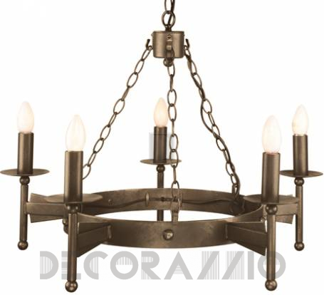 Светильник потолочный подвесной (Люстра) Elstead Lighting Cromwell - CW5 OLD BRZ