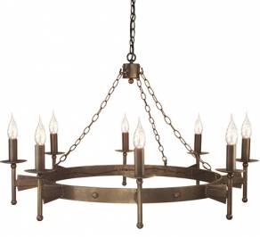 Светильник  потолочный подвесной (Люстра) Elstead Lighting Cromwell, CW8 OLD BRZ