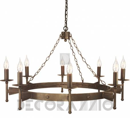 Светильник потолочный подвесной (Люстра) Elstead Lighting Cromwell - CW8 OLD BRZ