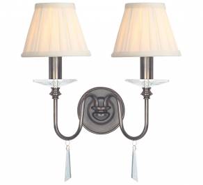 Светильник  настенный накладной (Бра) Elstead Lighting Finsbury, FP2 OLD BRZ