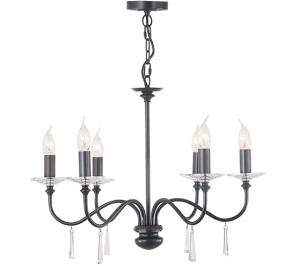 Светильник  потолочный подвесной (Люстра) Elstead Lighting Finsbury, FP6 OLD BRZ