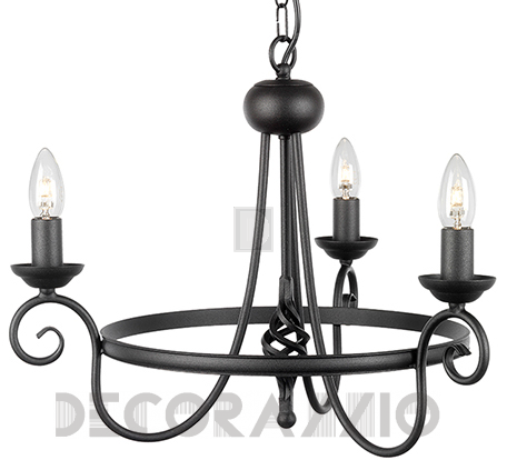 Светильник потолочный подвесной (Люстра) Elstead Lighting Harlech - HR3A BLACK