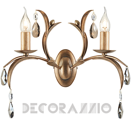 Светильник  настенный накладной (Бра) Elstead Lighting Lily - LL2 ANT BRZ