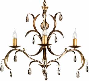 Светильник  потолочный подвесной (Люстра) Elstead Lighting Lily, LL3 ANT BRZ