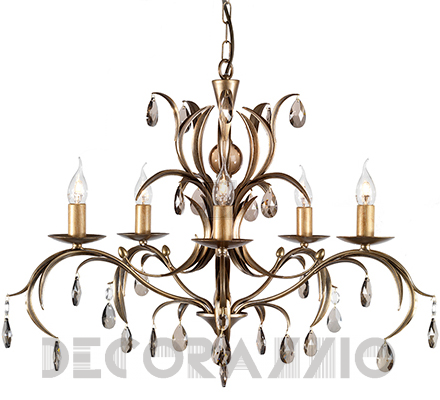 Светильник  потолочный подвесной (Люстра) Elstead Lighting Lily - LL5 ANT BRZ