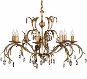 Светильник  потолочный подвесной (Люстра) Elstead Lighting Lily, LL8 ANT BRZ
