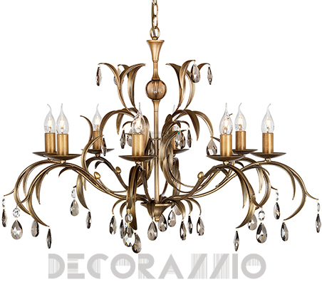 Светильник  потолочный подвесной (Люстра) Elstead Lighting Lily - LL8 ANT BRZ