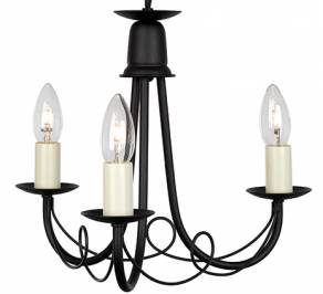 Светильник  настенный накладной (Бра) Elstead Lighting Minster, MN3 BLACK