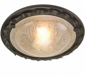 Светильник  потолочный накладной (Светильник потолочный) Elstead Lighting Olivia, OV/F BLK/GOLD