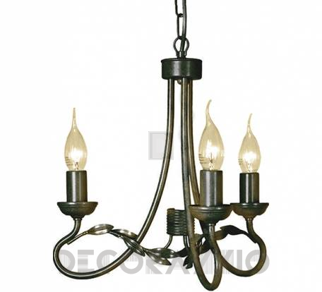 Светильник  потолочный подвесной (Люстра) Elstead Lighting Olivia - OV3 BLK/GOLD