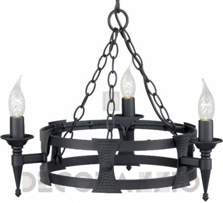Светильник  потолочный подвесной (Люстра) Elstead Lighting Saxon - SAX3 BLK