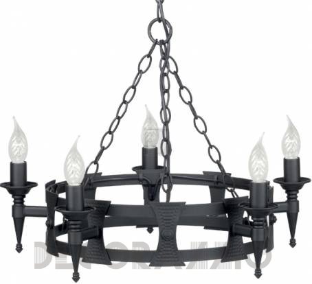 Светильник потолочный подвесной (Люстра) Elstead Lighting Saxon - SAX5 BLK