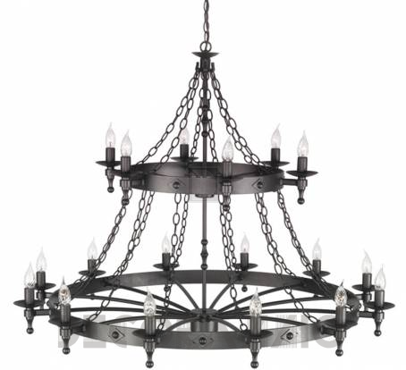 Светильник потолочный подвесной (Люстра) Elstead Lighting Warwick - WR18 GRAPHITE