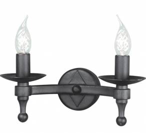 Светильник  настенный накладной (Бра) Elstead Lighting Warwick, WR2 GRAPHITE
