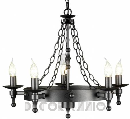 Светильник потолочный подвесной (Люстра) Elstead Lighting Warwick - WR5 GRAPHITE
