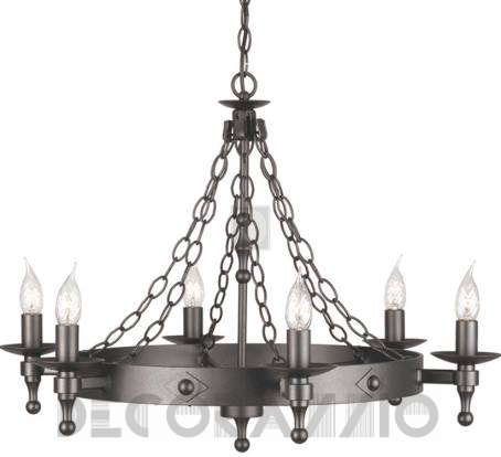 Светильник потолочный подвесной (Люстра) Elstead Lighting Warwick - WR6 GRAPHITE
