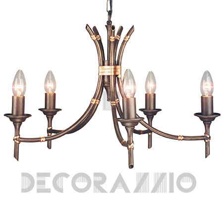 Светильник  потолочный подвесной (Люстра) Elstead Lighting Bamboo - BB5 BRZ PATINA