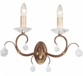 Светильник  настенный накладной (Бра) Elstead Lighting Lunetta, LUN2 BRONZE
