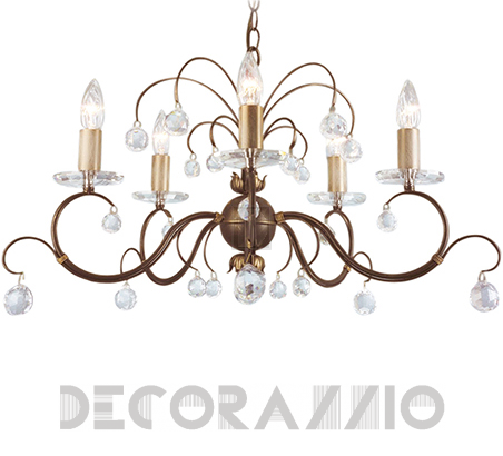 Светильник  потолочный подвесной (Люстра) Elstead Lighting Lunetta - LUN5 BRONZE