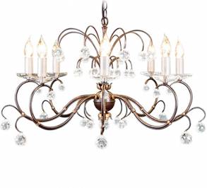Светильник  потолочный подвесной (Люстра) Elstead Lighting Lunetta, LUN8 BRONZE