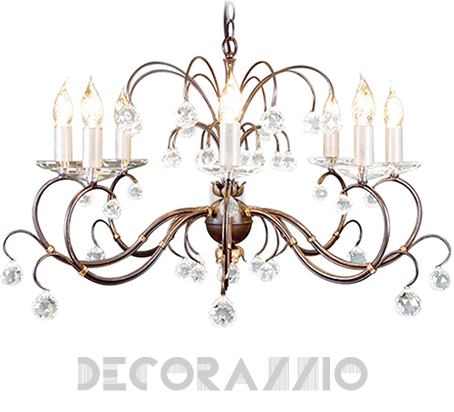 Светильник  потолочный подвесной (Люстра) Elstead Lighting Lunetta - LUN8 BRONZE
