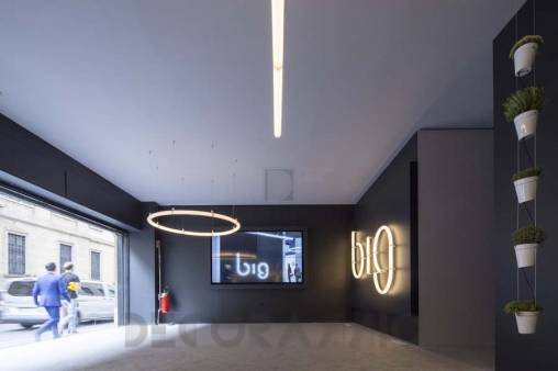 Светильник  потолочный подвесной (Люстра) Artemide Alphabet of light - Alphabet of light circular90