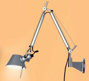 Светильник  настенный накладной (Бра) Artemide Tolomeo, A0103W00_W