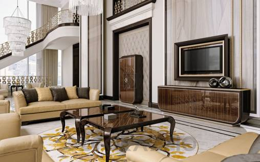 Кофейный, журнальный столик Pregno Riverside - TL59R 8022.12.04