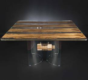 Обеденный стол VG New Trend Glass And Wood, 7511748.00