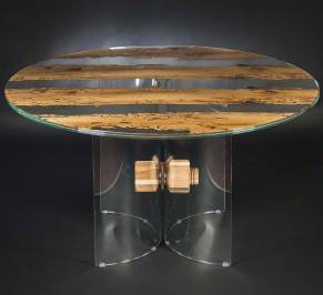 Обеденный стол VG New Trend Glass And Wood, 7511744.00