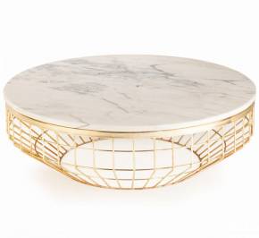 Кофейный, журнальный столик Mambo Unlimited Ideas New Air, new-air-center-table-brass