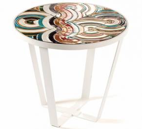 Кофейный, журнальный столик Mambo Unlimited Ideas Caldas, caldas-round-coffee-table