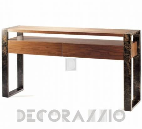 Консольный стол Mambo Unlimited Ideas Iron - iron-console-spotted-brown