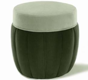 Пуф Mambo Unlimited Ideas Stella, stella-stool-green