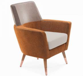 Кресло Mambo Unlimited Ideas Doble, doble-armchair-copper