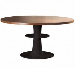 Обеденный стол Mambo Unlimited Ideas Circule, circule-dinner-table-120-black